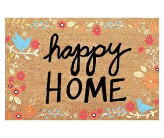 Covoras intrare 60x40cm, happy