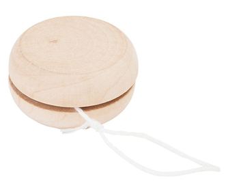 Yoyo Promotional, Lemn, Roly, Maro, 5.5 cm