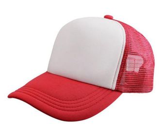 Sapca model Trucker, Sublimabila, Createur - Rosu