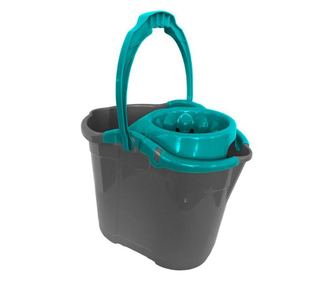Galeata cu storcator 14L, gri-albastru, JOTTA Cubio