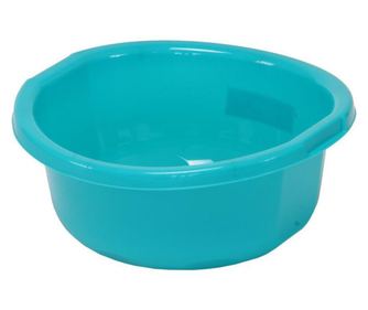 Bol plastic cu manere 1.2L, turcoaz, JOTTA Kaja