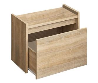 Pad fiókkal, sonoma tölgy - MILOR