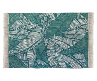 Dzsungel mintás szőnyeg, 120x170 cm, sötétzöld - FOUGERES