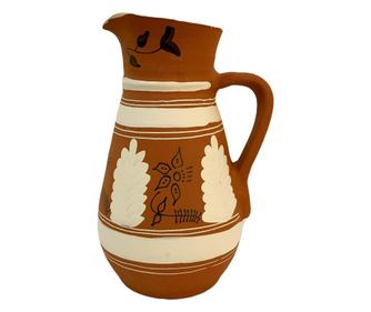 Carafa din ceramica de Arges realizata manual, Argcoms, Vin/Apa, Tip Golesti