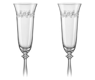 Set 2 pahare miri bohemia cristal love  190 ml