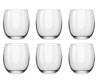Set 6 pahare pentru whisky bohemia cristal swing  260 ml