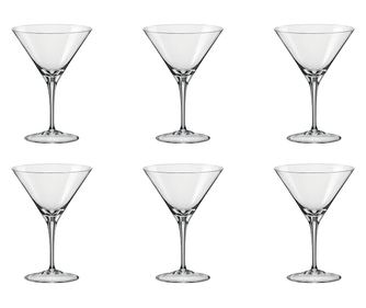 Set 6 pahare martini bohemia cristal specials  350 ml