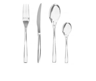 Комплект прибори Secret de Gourmet® Denali, Неръждаема стомана, 4 мм, 24 части