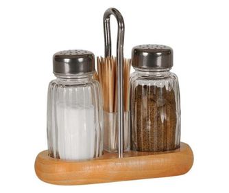 Set recipiente depozitare condimente, 3 piese, PRACTIC President Line