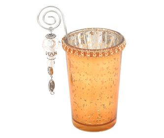 Свещник карамел 10,8 см