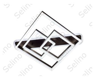 Lustra LED Square Numva 4, SLC cu telecomanda, Intensitate reglabila si lumina calda, neutra, rece