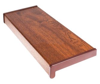 Glaf PVC interior pentru ferestre Nuc 100 x 25 cm
