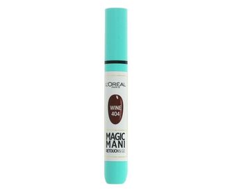 Corector pentru lacul de unghii, L'OREAL PARIS, Magic Mani Retouch&Go, Wine 404