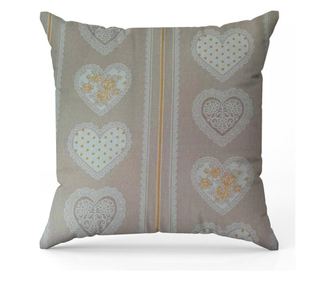 Husa decorativa Yellow heart