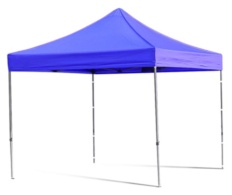 Pavilion pliant 2,9x2,9 m - Albastru