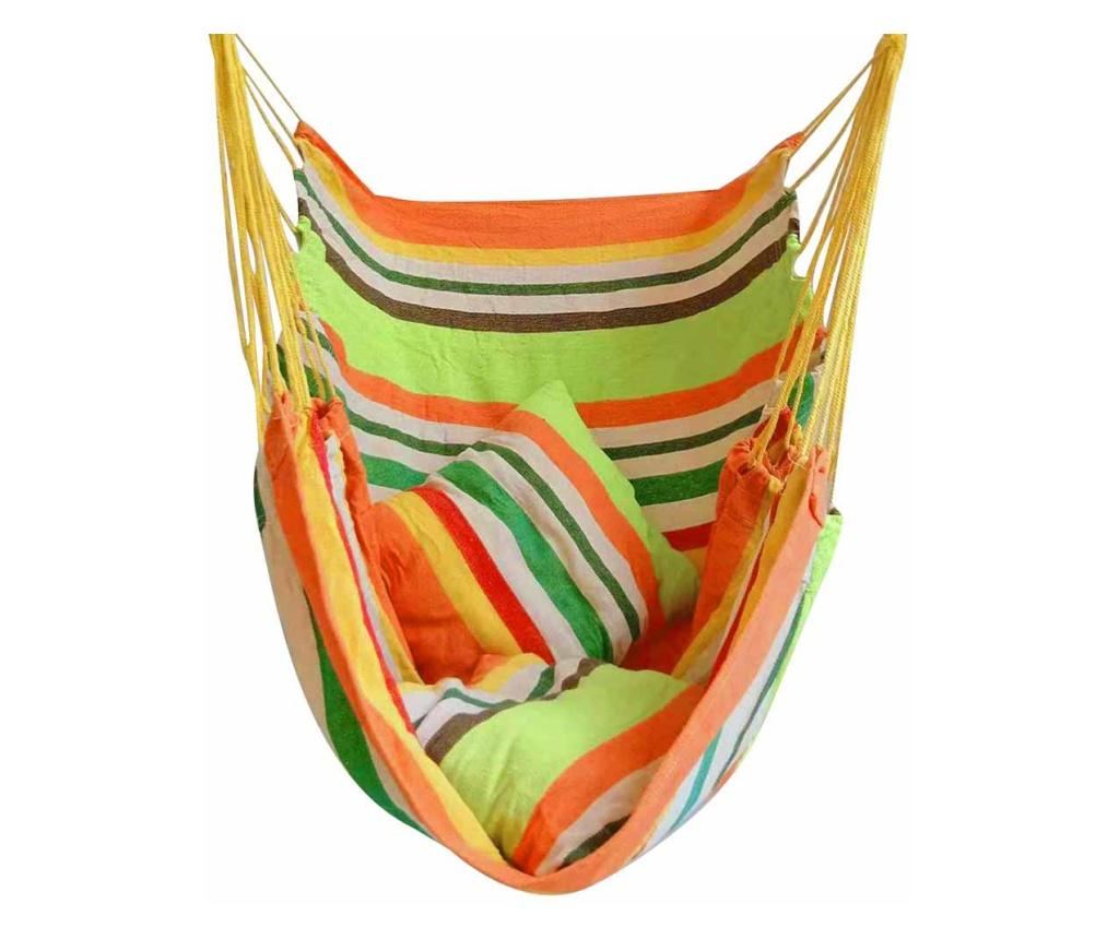 Hamac tip leagan cu perna - Portocaliu - 3
