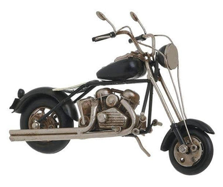 Decoratiune metalica, motocicleta, 20x7x11 cm