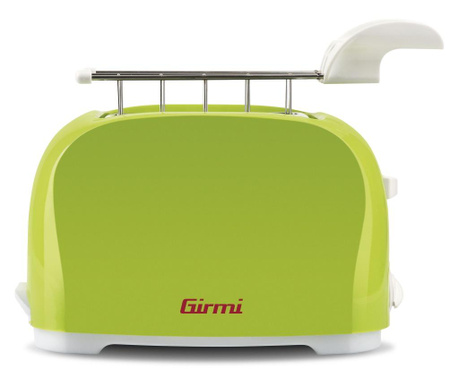 Prajitor de paine Girmi TP11 800W 6 niveluri de rumenire verde