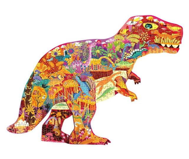 Пъзел във Формата на Динозавър MiDeer, Светът на Динозаврите, 280 части
