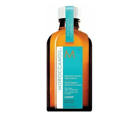 Tratament pentru par fin si deschis la culoare Moroccanoil Light - 50 ml
