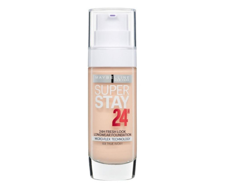 Maybelline Superstay 24 H, 03 True Слонова кост Durable Foundation