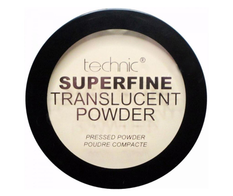 Компактен полупрозрачен прах Technic Superfine Translucent Powder