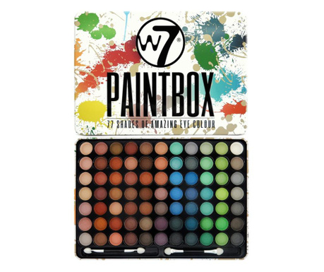 Paleta farduri de ochi W7 Paintbox 77 culori