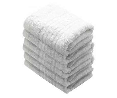 Σετ 6 πετσέτες μπάνιου Royal Line 30x50 cm
