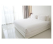 Lenjerie de pat Double Somnart, Damask, bumbac
Densitatea materialului: 160 TC
Tip bumbac: Damasc
densitate umplutura: 140G, alb