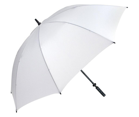 Umbrela promotionala xl, sublimabila, createur, alb, 130 cm