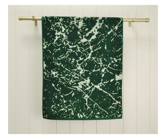 Kupaonski ručnik Marble Green 48x90 cm