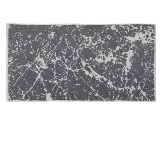Prosop de baie Ardenza, Marble Grey, bumbac, 500 gsm, 70x140 cm, gri