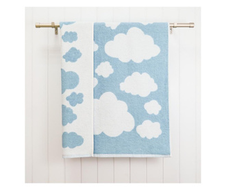 Kupaonski ručnik Clouds Blue 70x120 cm