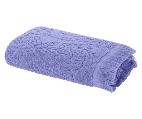 Kopalniška brisača Blossom Purple 70x140 cm
