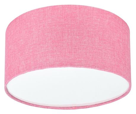 Plafon cu abajur textil 25cm 25x13 cm