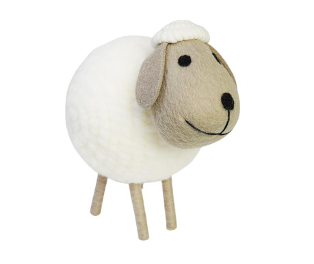 Decoratiune Click, Sheep, poliester, 35x21x20 cm