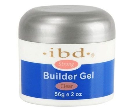 UV Gel Construction ibd, Builder Gel, прозрачен, 56 g