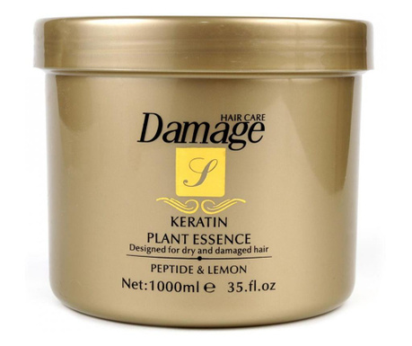 Mask by Damage Hair Care Keratin Plant Essence, Peptide & Lemon