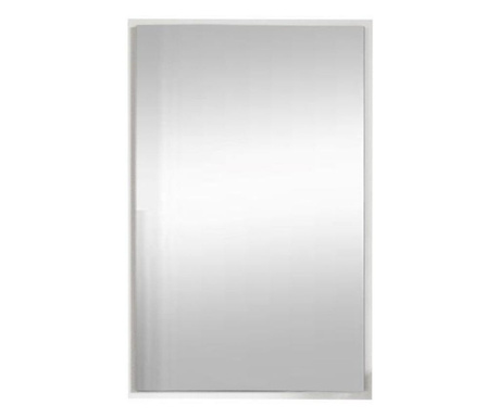 Fali tükör konzolasztalhoz, 55x85 cm, fehér - EPURE