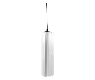Exkluzív függesztett mennyezeti lámpa, 30 cm, cső alakú, fehér - FUSEAU