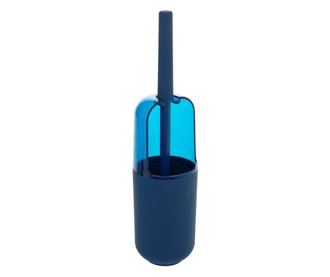Perie wc Blue, plastic, 8x38 cm