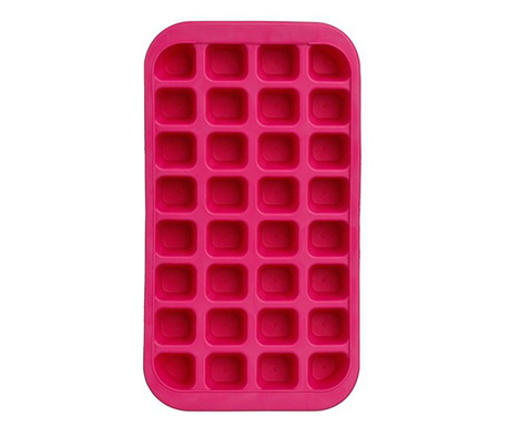 Forma gheata SG Sili roz, 32 cuburi, silicon, 33.5x18.2 cm