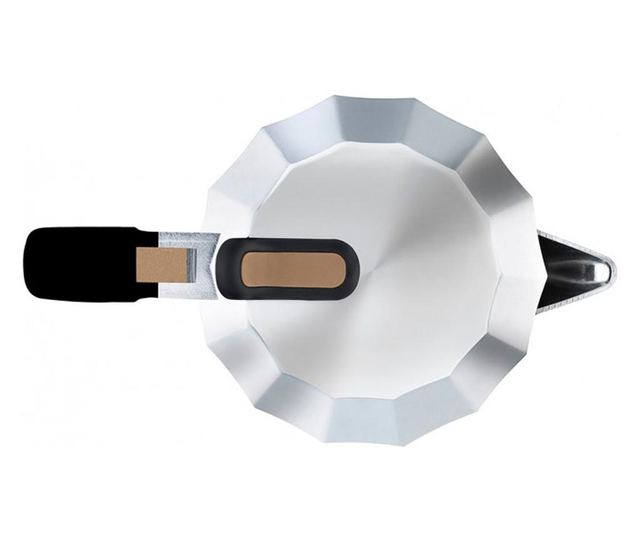 Espressor aragaz BRA Titanium, aluminiu, 3 portii
