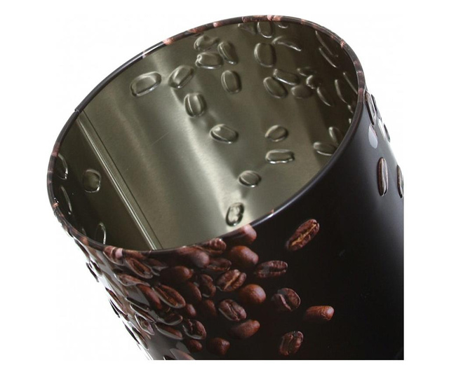 Recipient cafea 5five Relief, metal, 11x19 cm