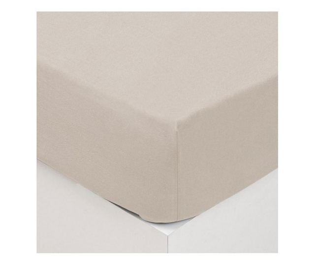 Ivory, krm, pamut rugalmas leped, 160x200x30 cm-es matrachoz