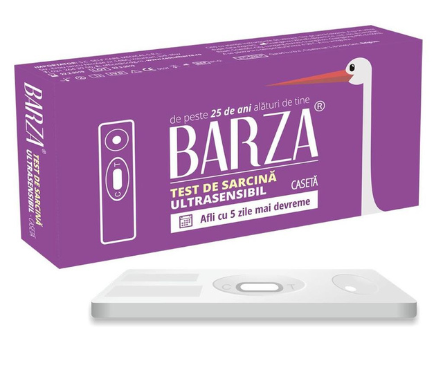 Test de sarcina Ultrasensibil caseta Barza