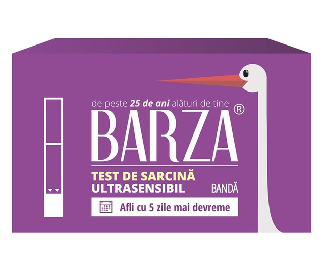 Test de sarcina Ultrasensibil banda Barza