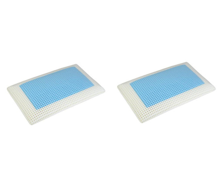 Комплект от 2 броя възглавници Mollyflex MOONTEX BLUE LAVANDER, от мемори пяна, 42x72 см