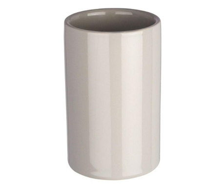 Wenko керамична чаша за четки за зъби, Polaris, пастелно сива