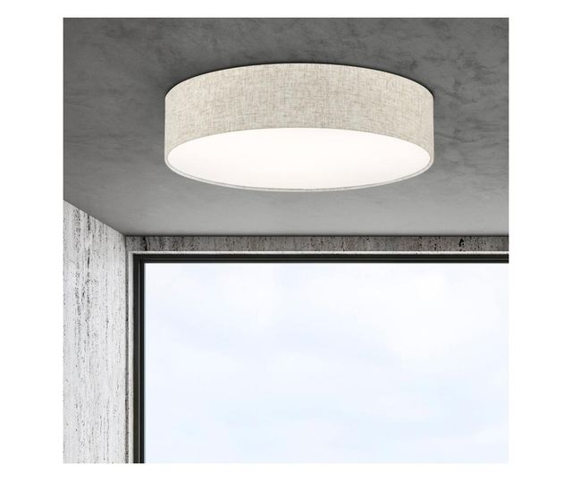 Plafoniera moderna cu abajur textil 45x13cm  45x13